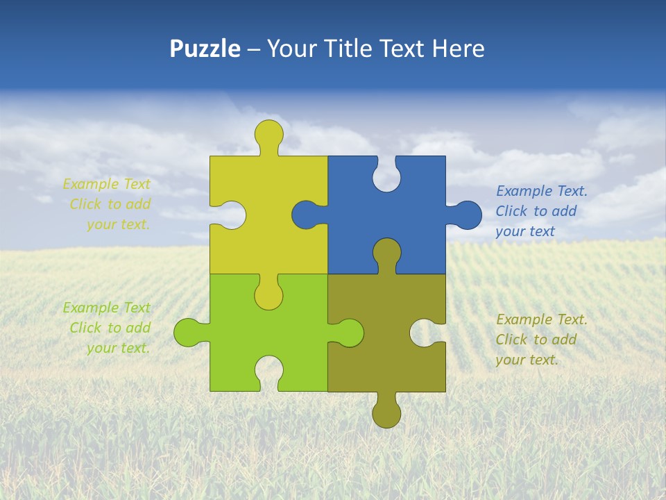 Corn Field PowerPoint Template