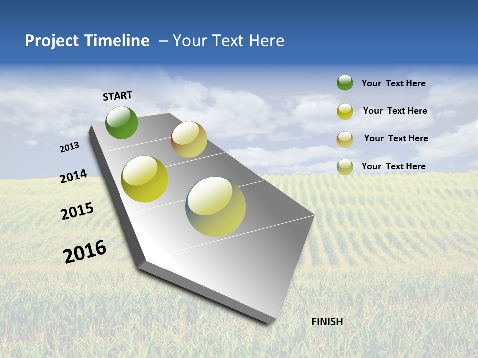 Corn Field PowerPoint Template