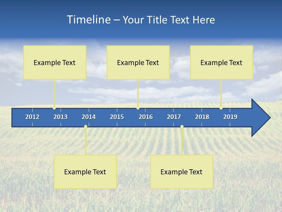 Corn Field PowerPoint Template