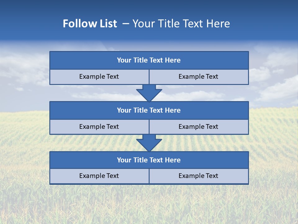 Corn Field PowerPoint Template