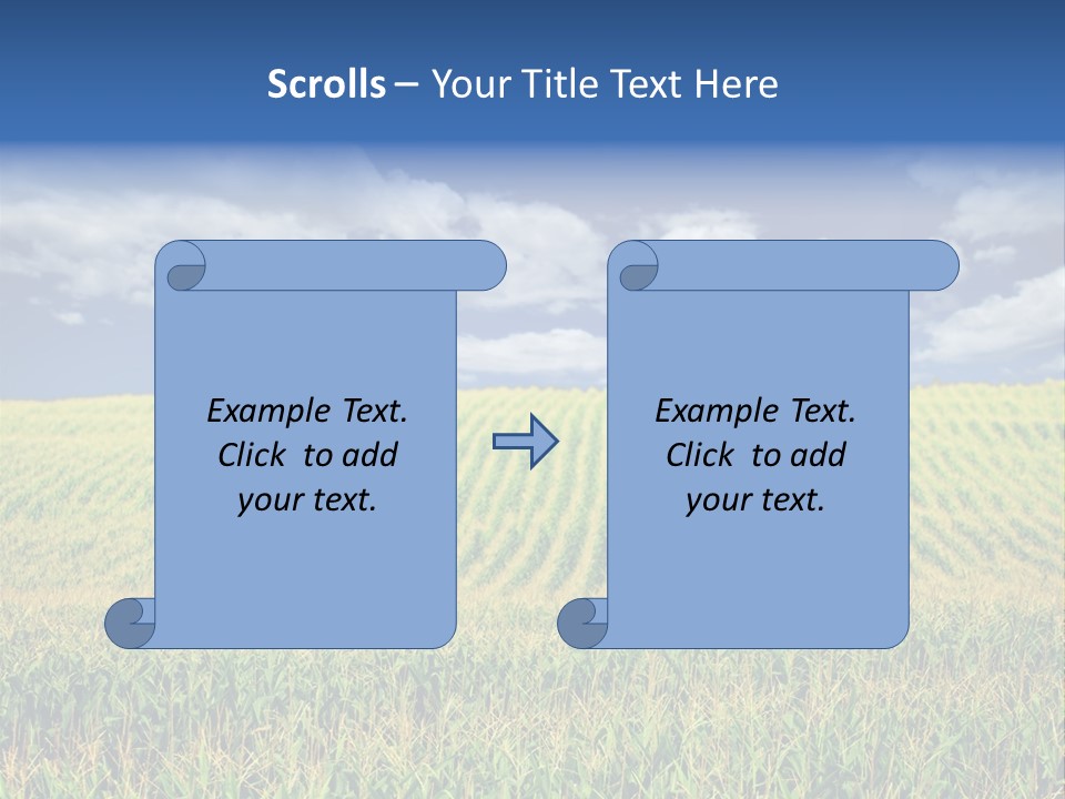 Corn Field PowerPoint Template