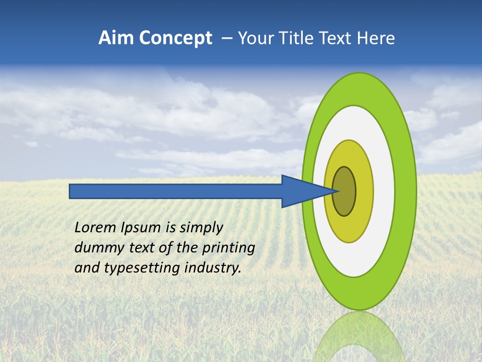 Corn Field PowerPoint Template