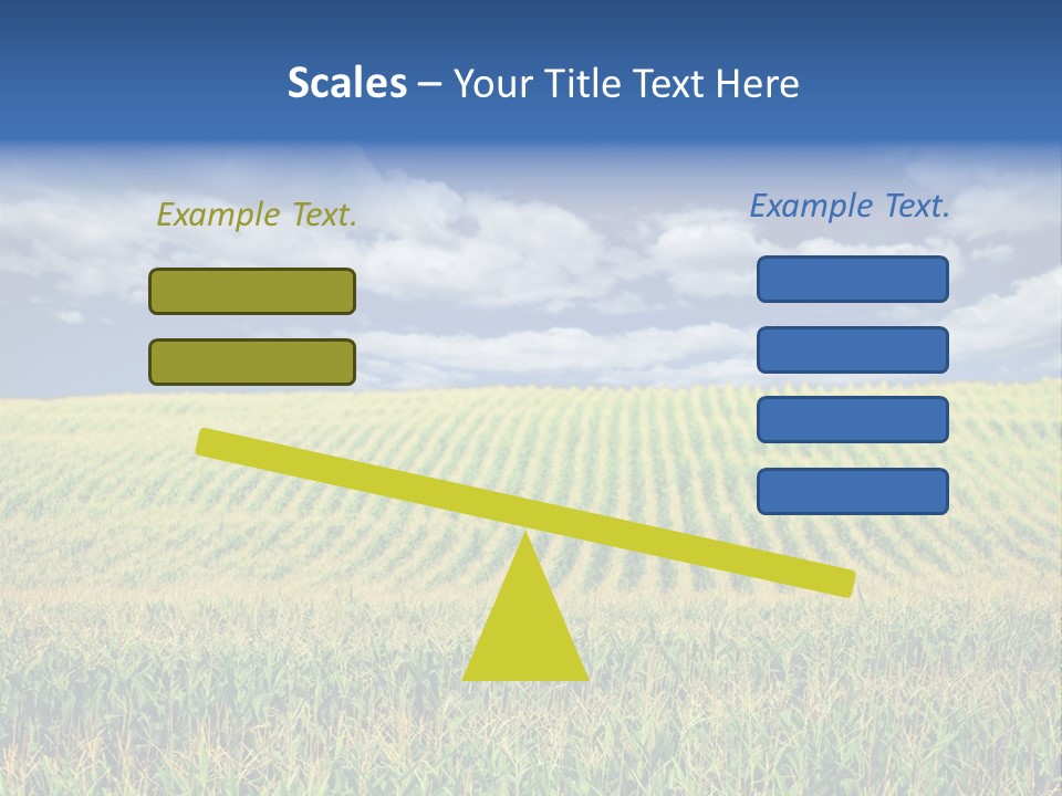 Corn Field PowerPoint Template
