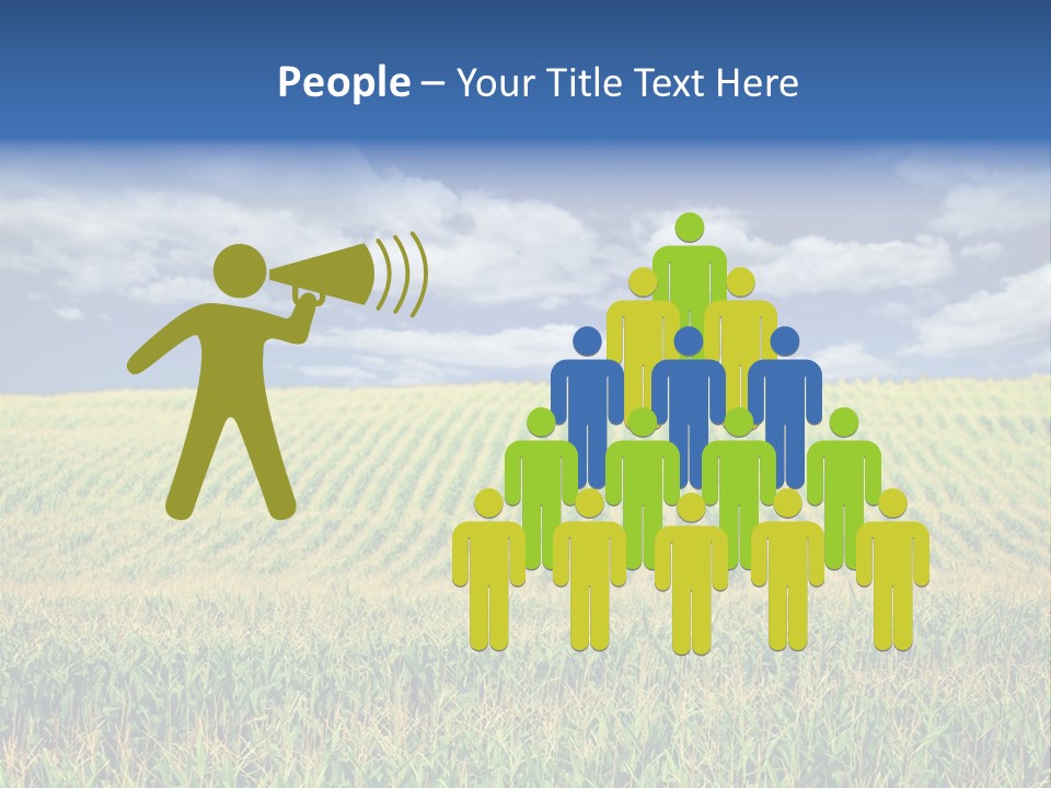 Corn Field PowerPoint Template