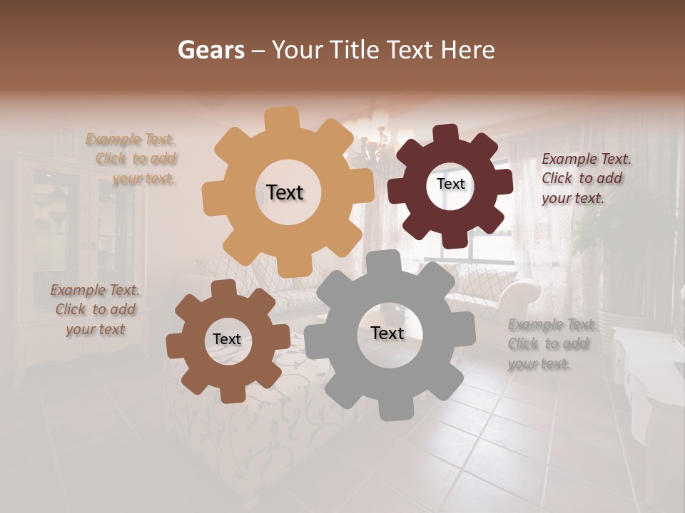 Modern Living Rooms 2013 PowerPoint Template