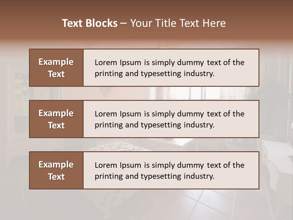 Modern Living Rooms 2013 PowerPoint Template