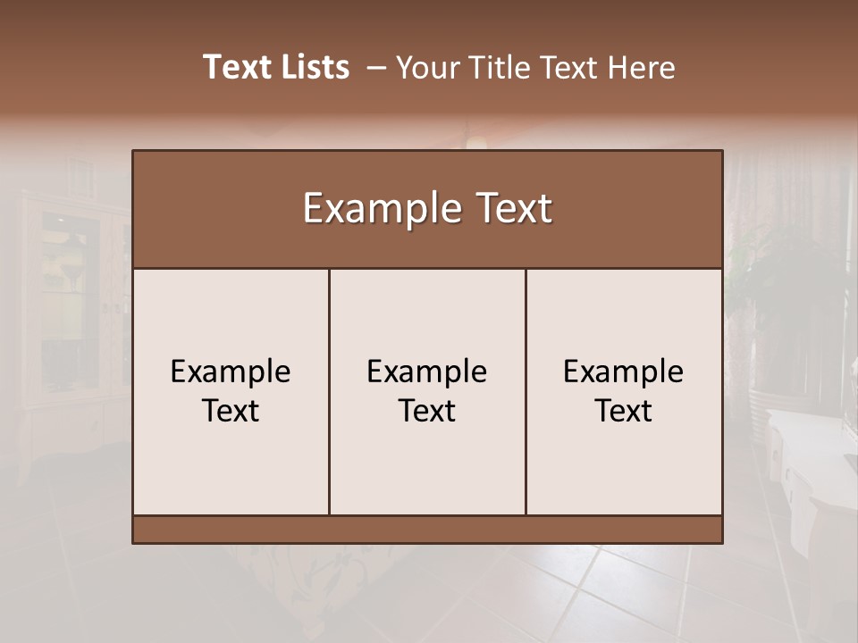 Modern Living Rooms 2013 PowerPoint Template