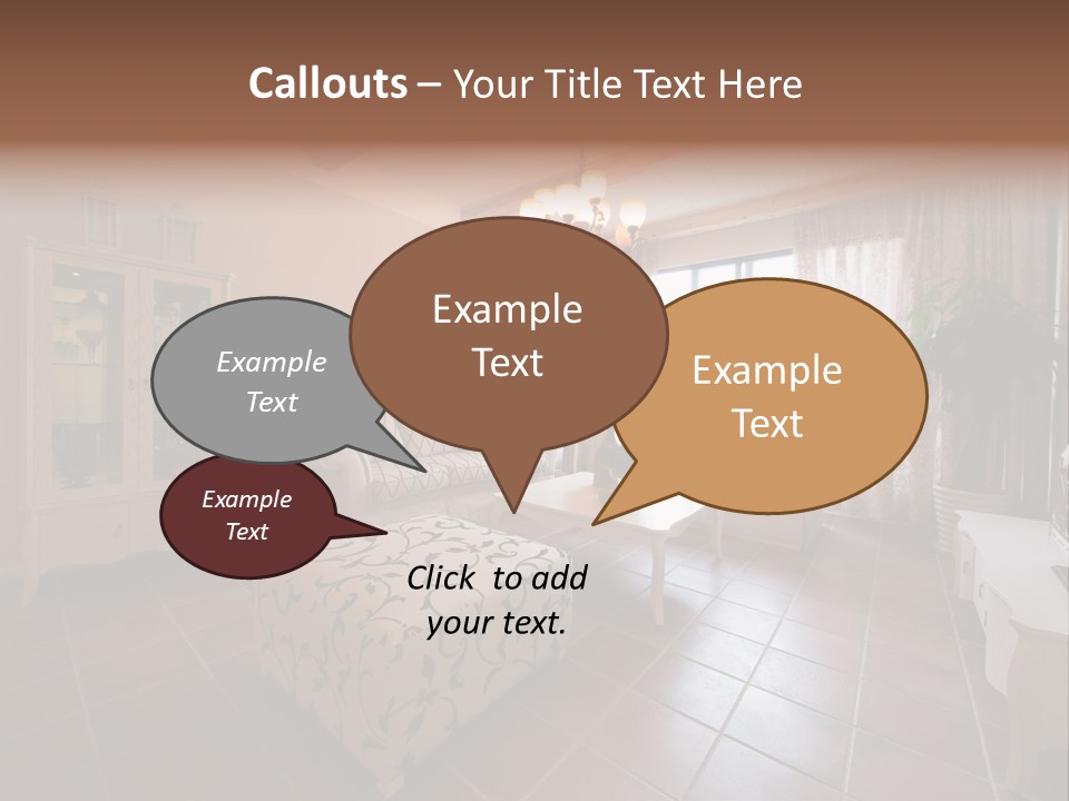 Modern Living Rooms 2013 PowerPoint Template