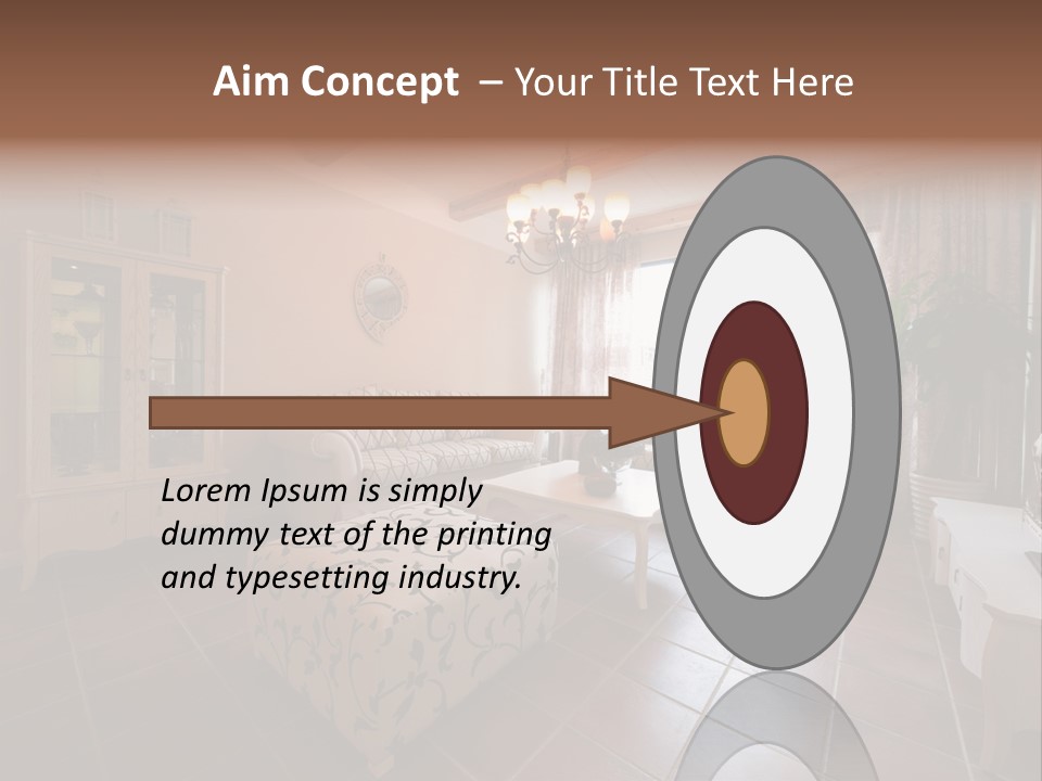 Modern Living Rooms 2013 PowerPoint Template