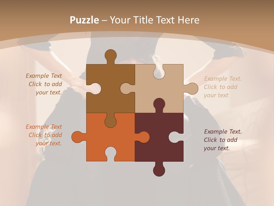 Attractive Apartment Pleasure PowerPoint Template