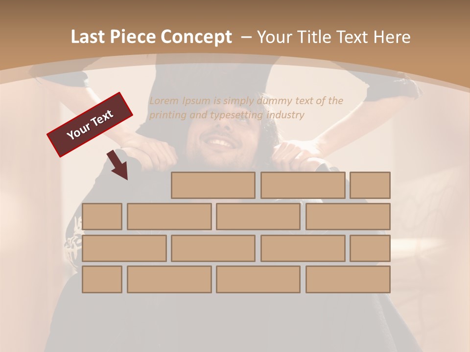 Attractive Apartment Pleasure PowerPoint Template