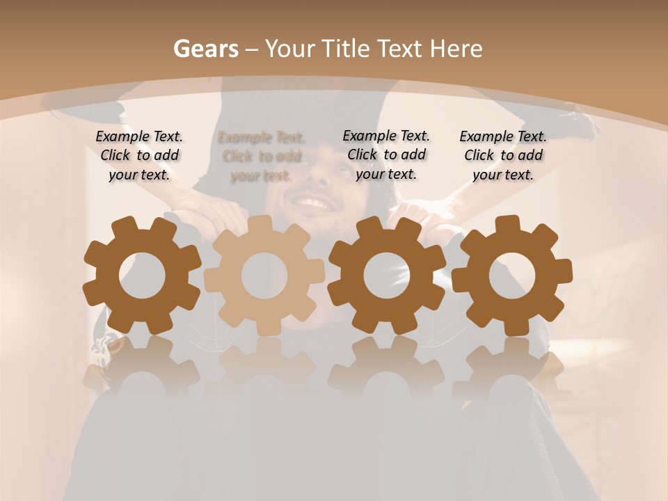 Attractive Apartment Pleasure PowerPoint Template