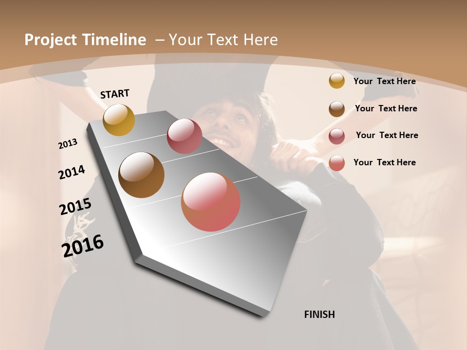 Attractive Apartment Pleasure PowerPoint Template