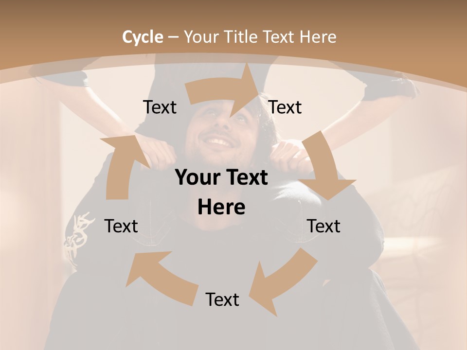 Attractive Apartment Pleasure PowerPoint Template