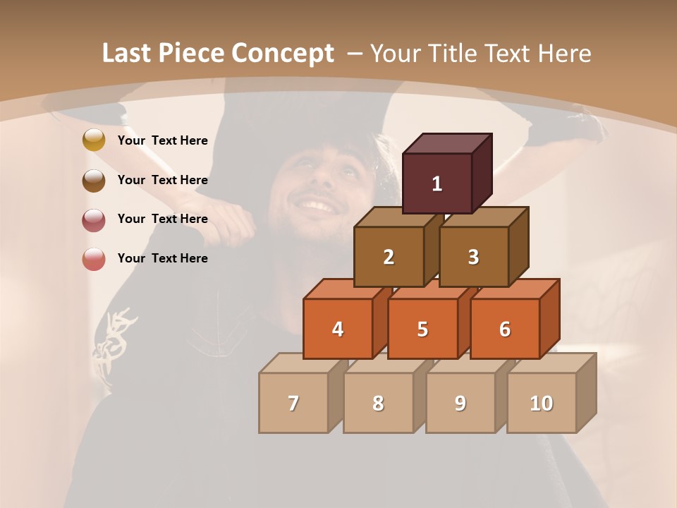 Attractive Apartment Pleasure PowerPoint Template