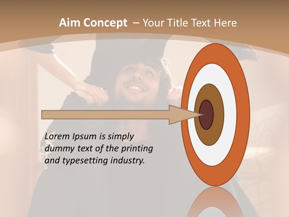 Attractive Apartment Pleasure PowerPoint Template