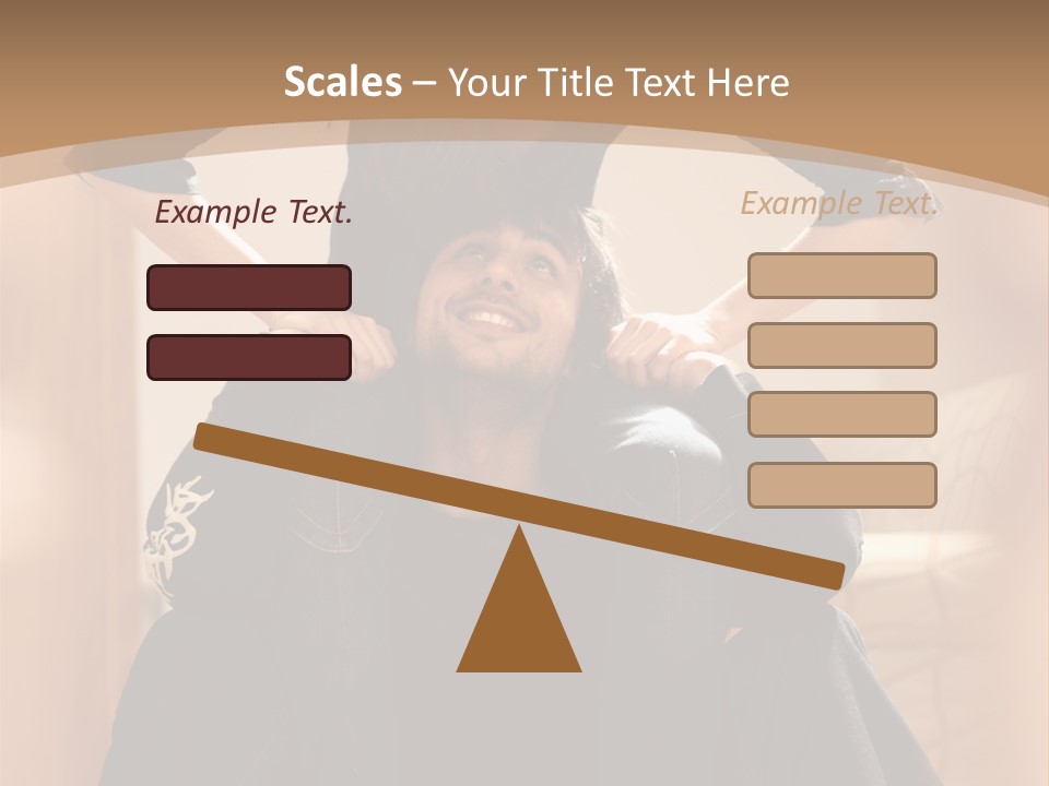 Attractive Apartment Pleasure PowerPoint Template