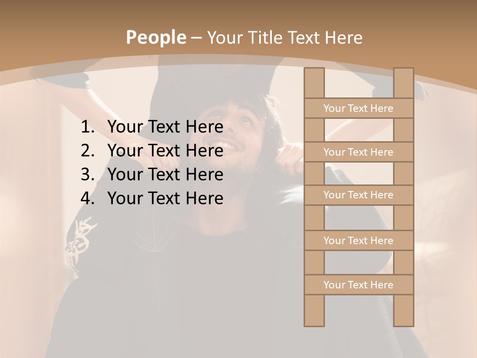 Attractive Apartment Pleasure PowerPoint Template