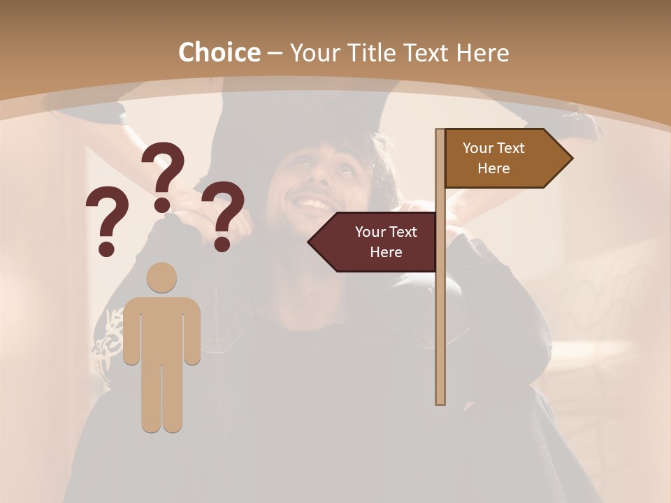 Attractive Apartment Pleasure PowerPoint Template