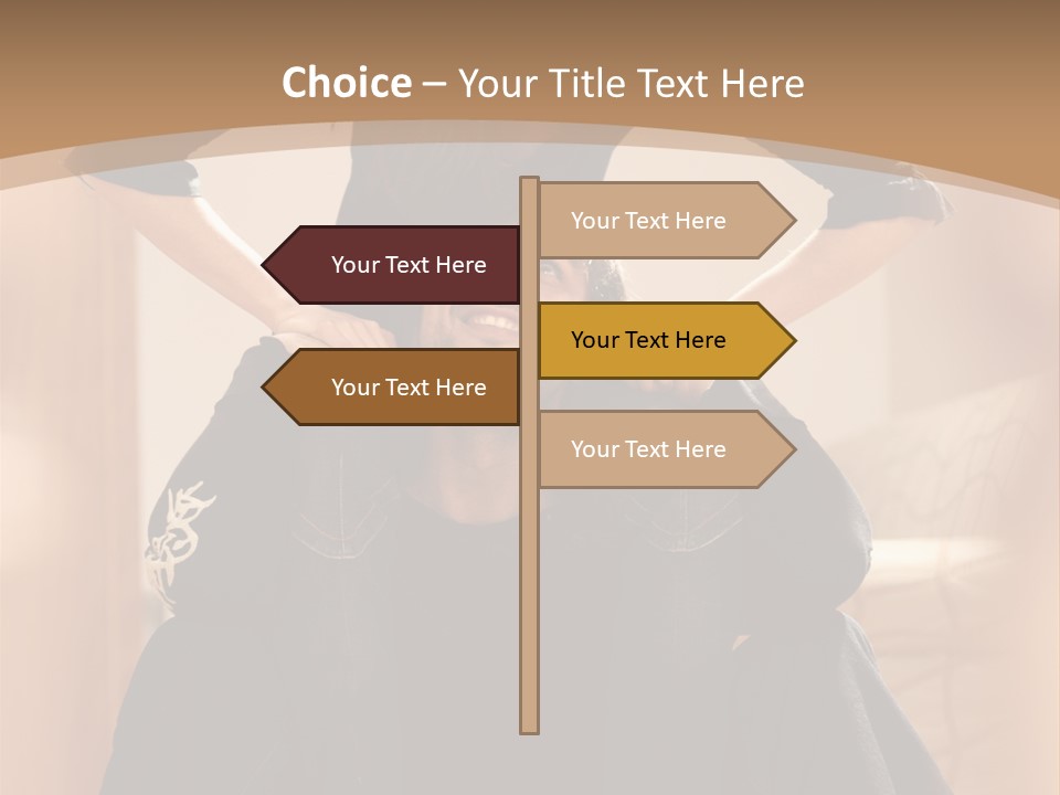 Attractive Apartment Pleasure PowerPoint Template