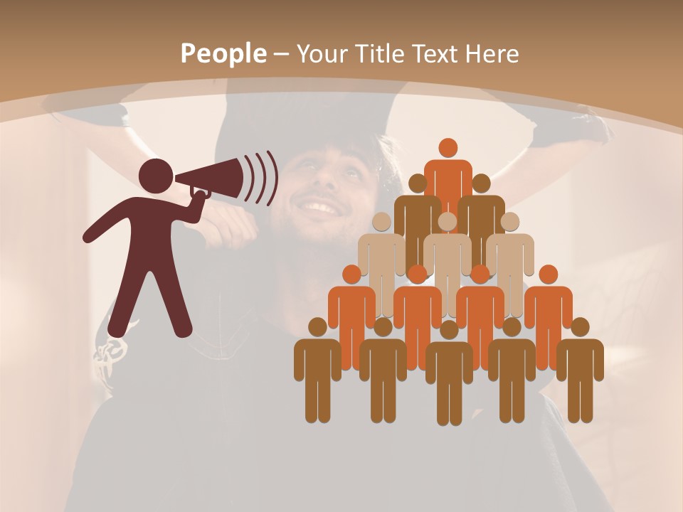 Attractive Apartment Pleasure PowerPoint Template