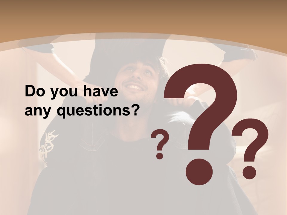 Attractive Apartment Pleasure PowerPoint Template