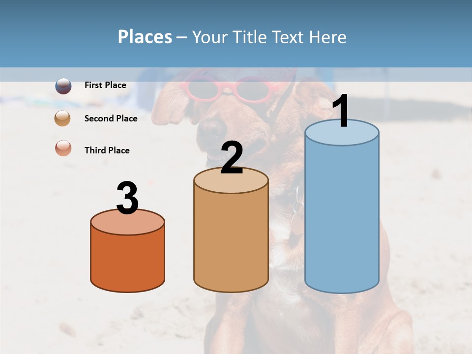 Sand Humor Tropical PowerPoint Template