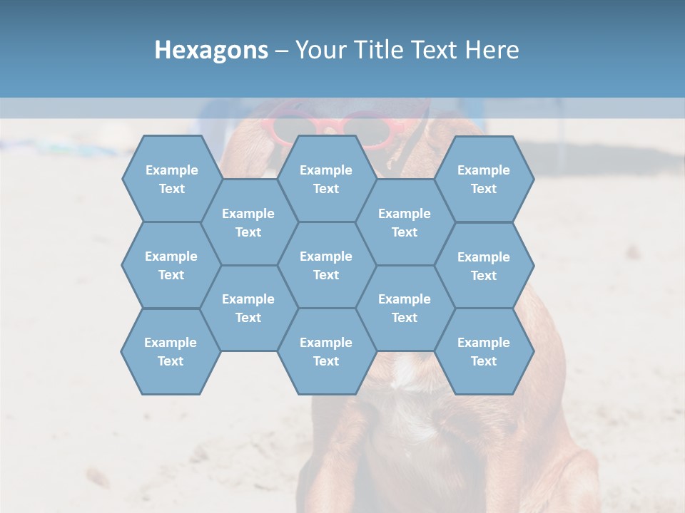 Sand Humor Tropical PowerPoint Template