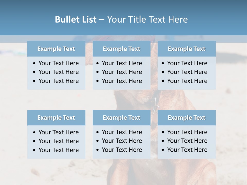 Sand Humor Tropical PowerPoint Template