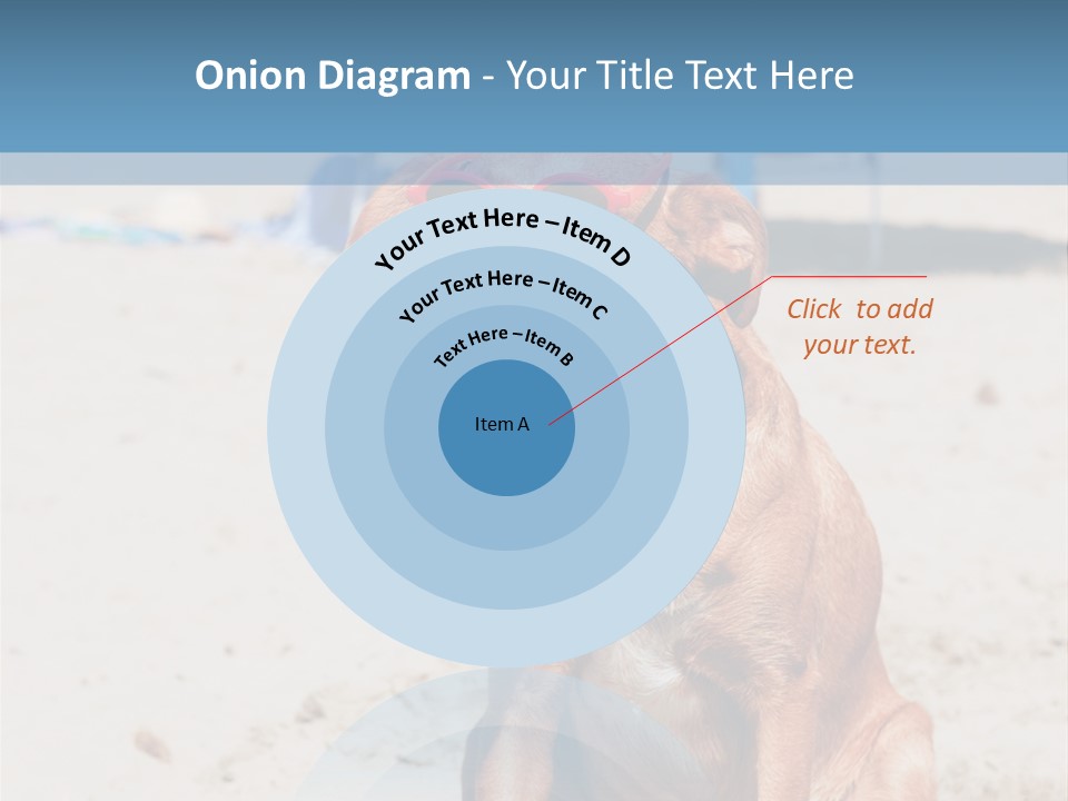 Sand Humor Tropical PowerPoint Template