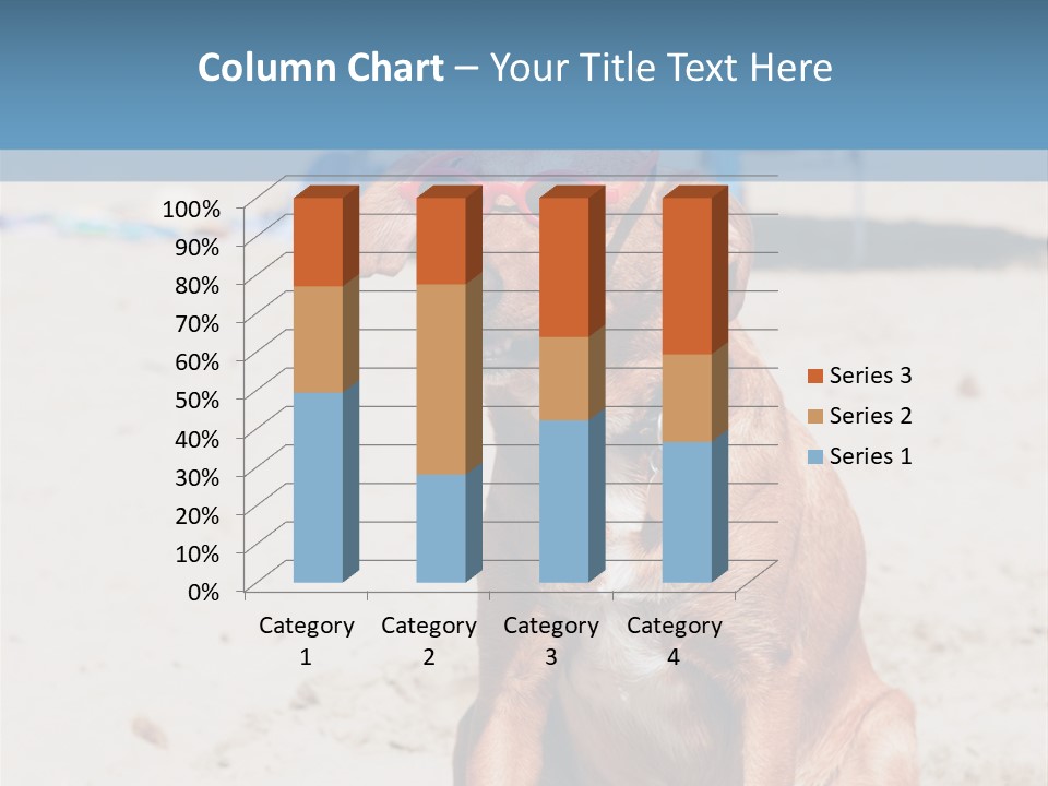 Sand Humor Tropical PowerPoint Template