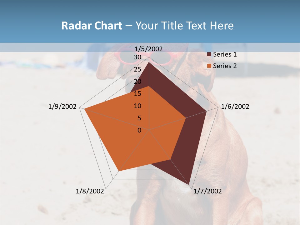 Sand Humor Tropical PowerPoint Template