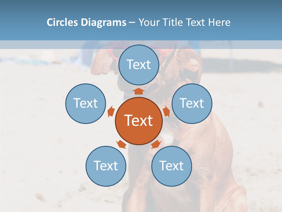 Sand Humor Tropical PowerPoint Template