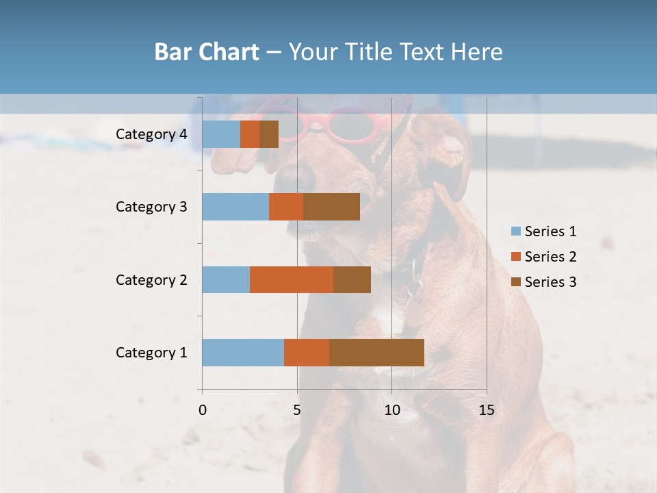 Sand Humor Tropical PowerPoint Template