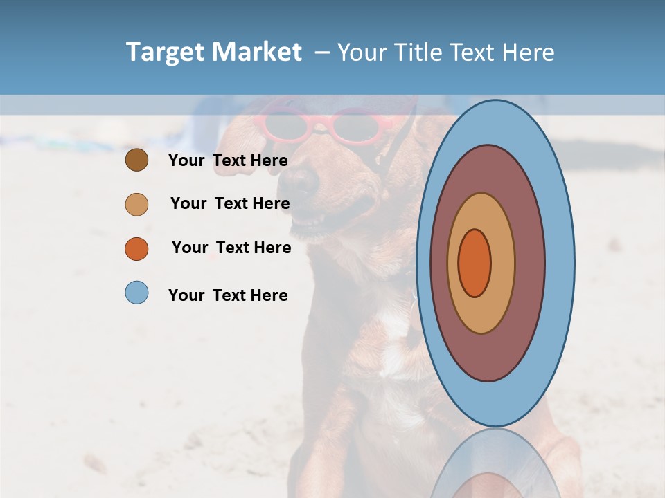 Sand Humor Tropical PowerPoint Template