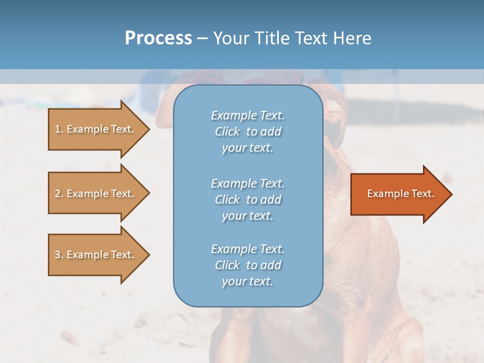 Sand Humor Tropical PowerPoint Template