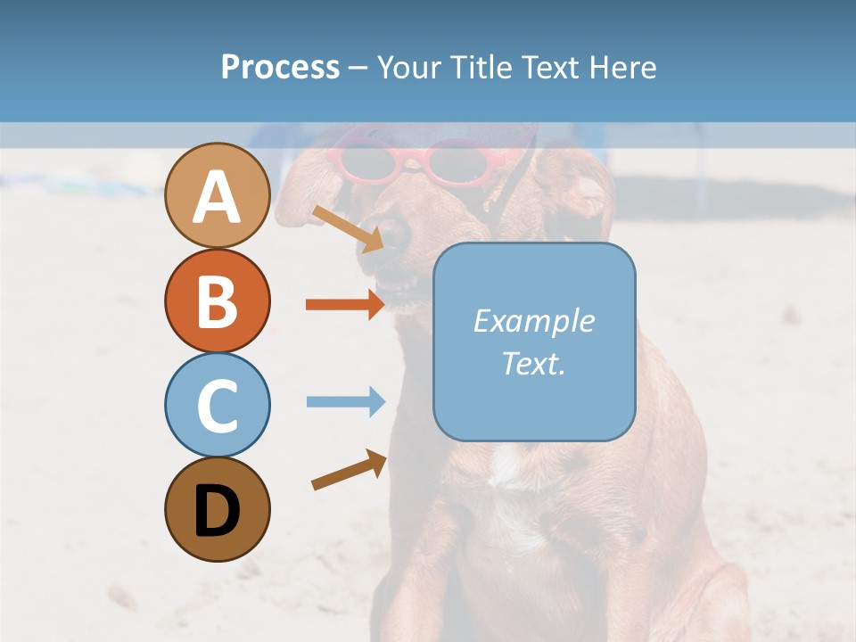 Sand Humor Tropical PowerPoint Template