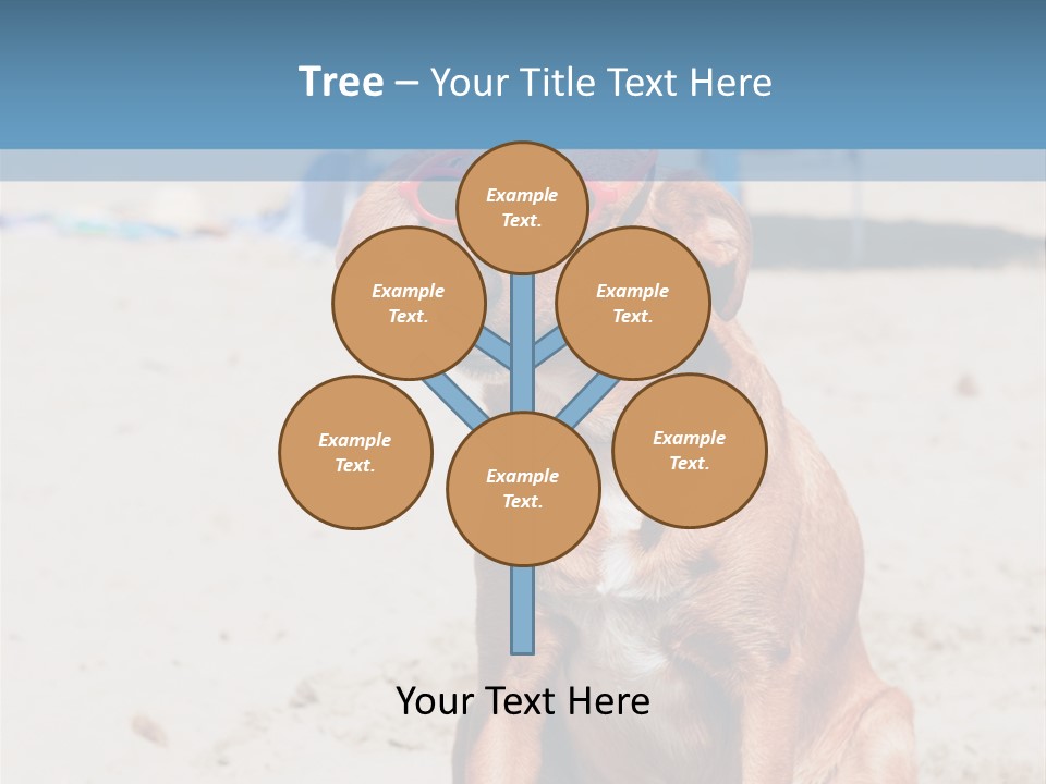 Sand Humor Tropical PowerPoint Template