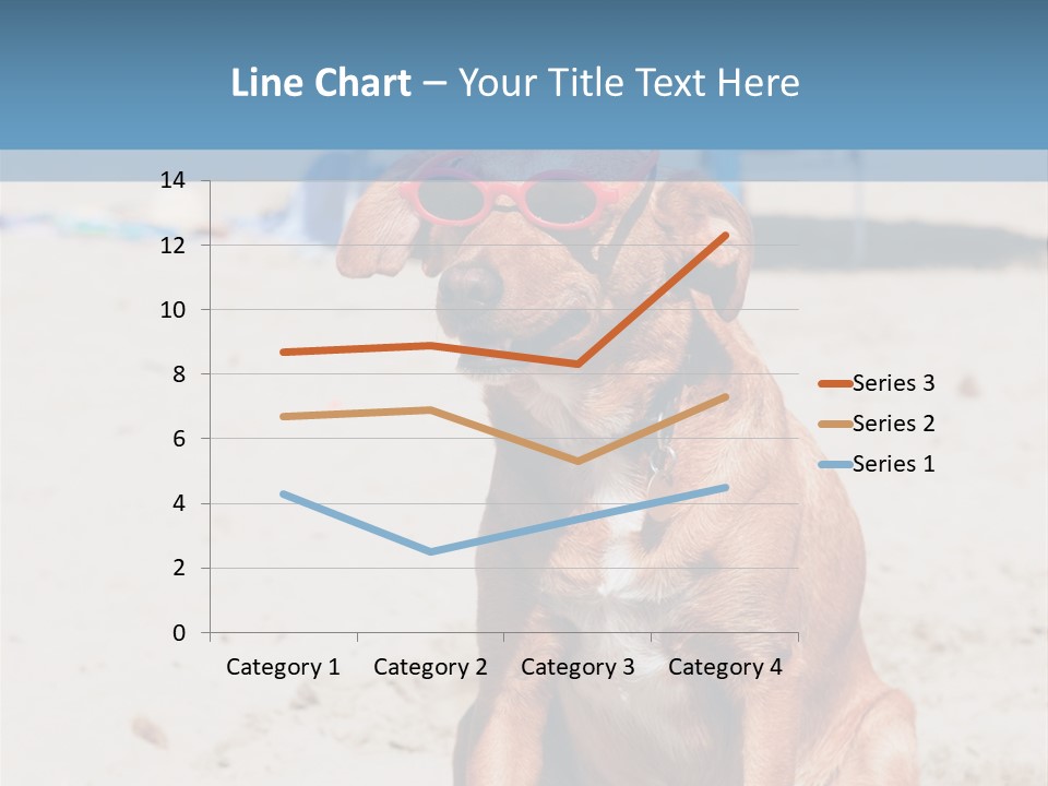 Sand Humor Tropical PowerPoint Template