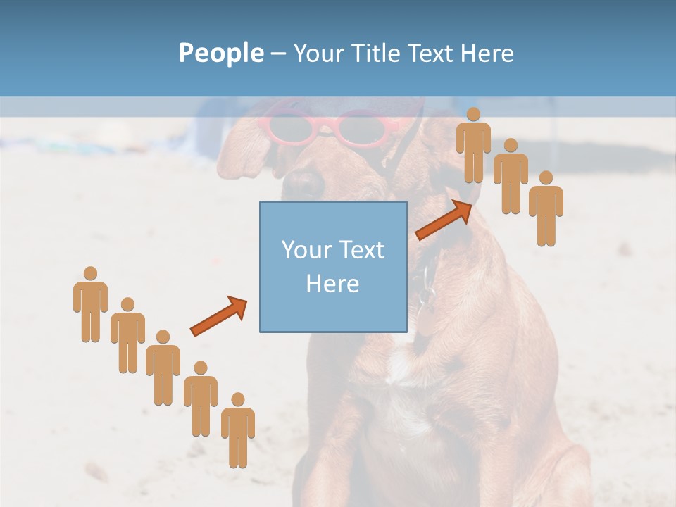 Sand Humor Tropical PowerPoint Template