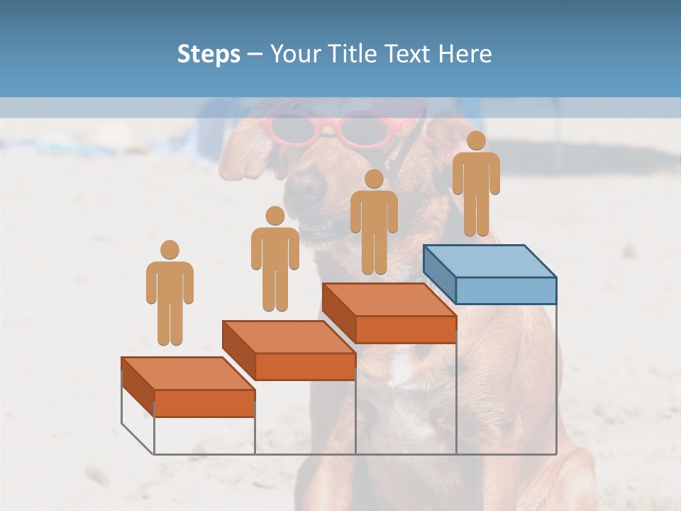 Sand Humor Tropical PowerPoint Template