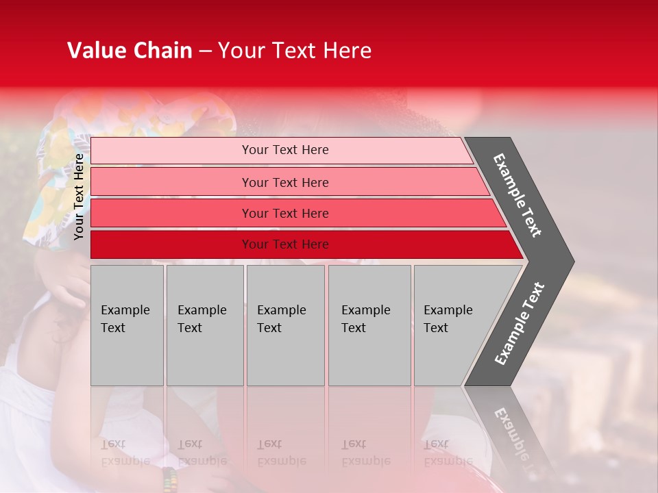 Children In Love PowerPoint Template