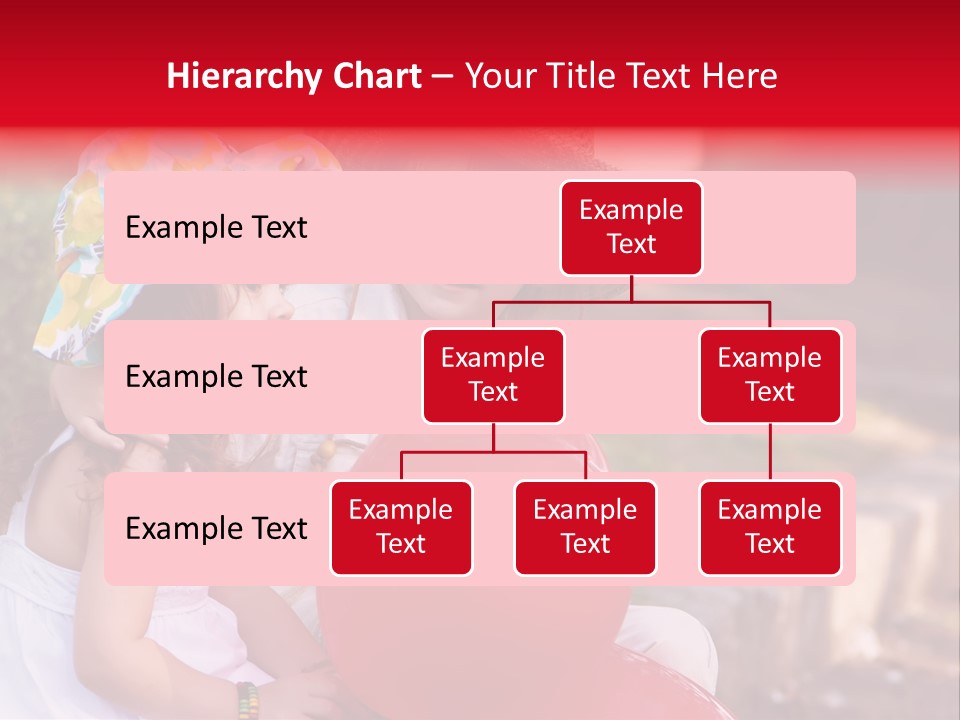 Children In Love PowerPoint Template