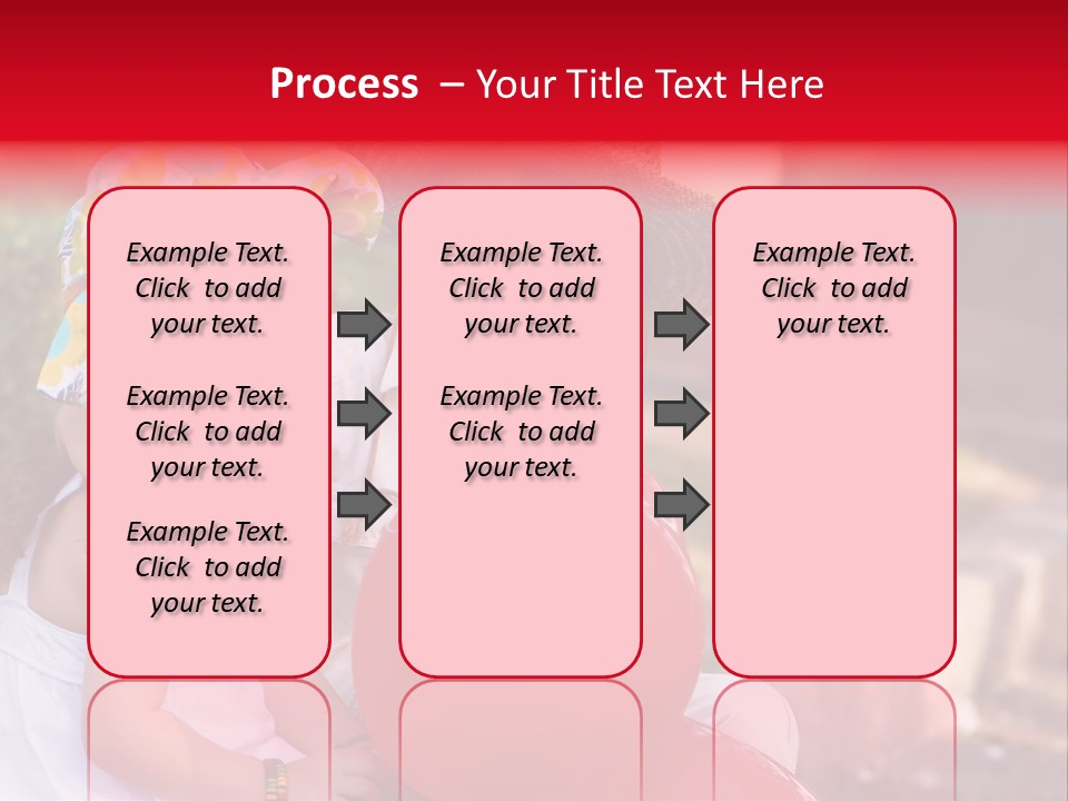 Children In Love PowerPoint Template