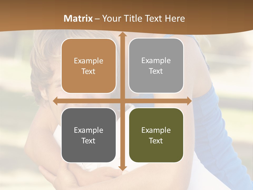 Adult Copy Space Park PowerPoint Template