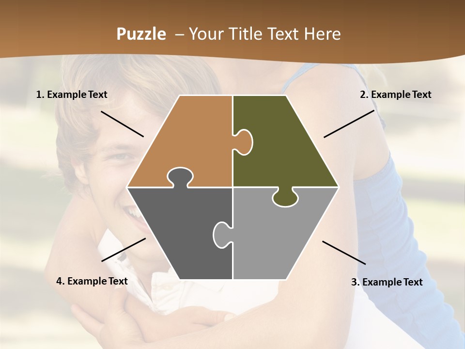 Adult Copy Space Park PowerPoint Template