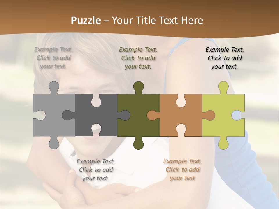 Adult Copy Space Park PowerPoint Template