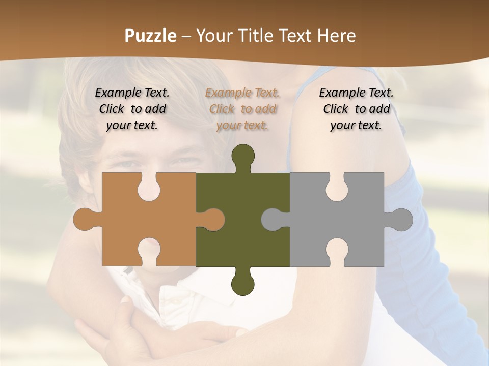 Adult Copy Space Park PowerPoint Template