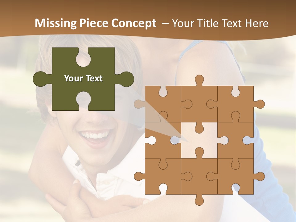 Adult Copy Space Park PowerPoint Template