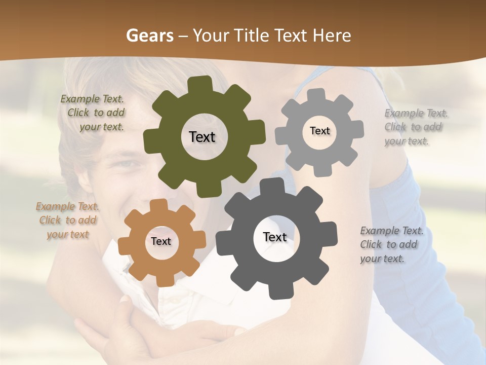 Adult Copy Space Park PowerPoint Template